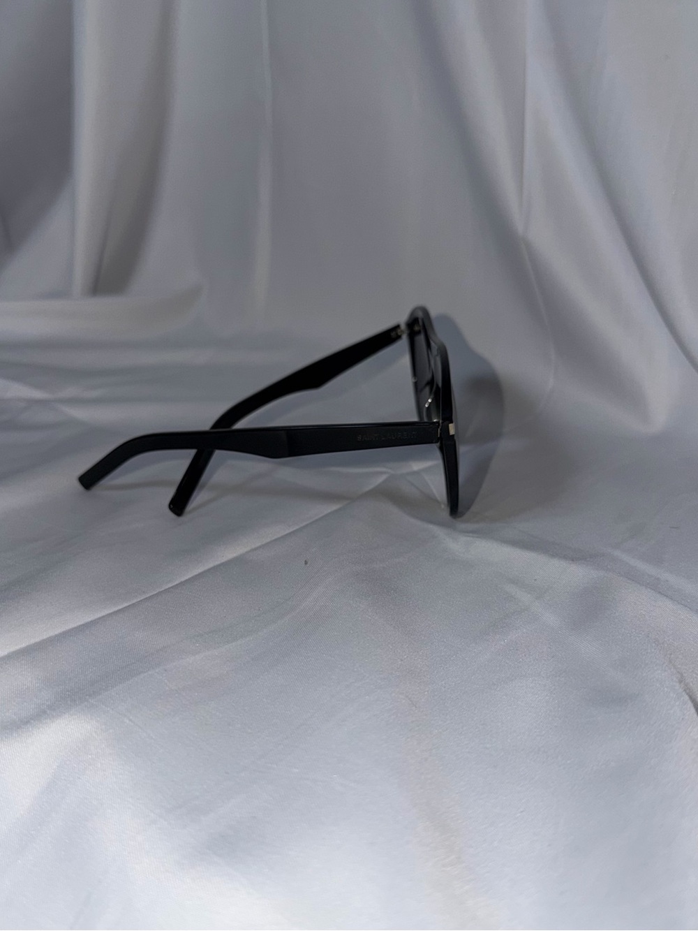 Saint Laurent Black Sunglasses with Dark Lenses - Picture 3 of 6